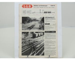 LGB Info blad #24 Gleisbau und Schaltungen 1200/35