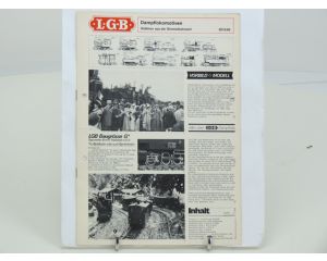LGB Info blad #70 Damplokomotiven 2010/85