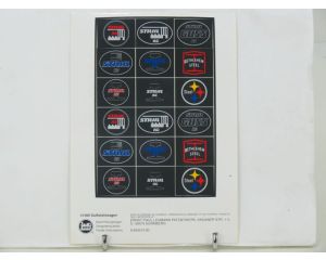 LGB Stickervel 045 GuSstahlwagen 41560