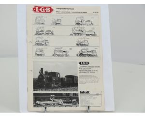 LGB Info blad #1 Damplokomotiven 2010/85