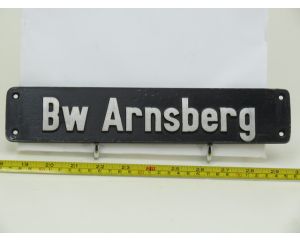 Lokschild BW Arnsberg