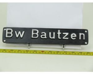 Lokschild BW Bautzen