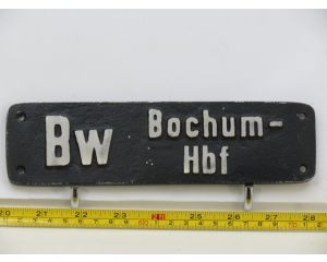 Lokschild BW Bochum - Hbf