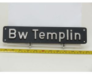 Lokschild BW Templin