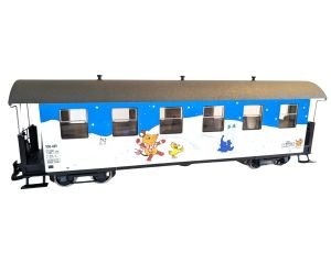 TRAINLINE45 3530924 Die Maus "Winter" 6 Fensterwagen - SAMMLEREDITION
