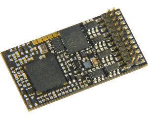 Zimo MS450P22 Sound-Decoder m. 15V Energ.-Ansch.  30 x 15 x 4 mm - 1,2 A - 3 W Audio