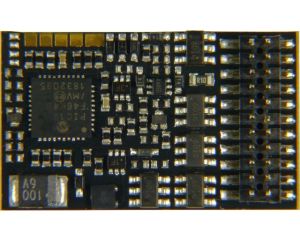ZIMO MX635P16 Decoder – 26 x 15 x 3,5 mm – 1,8 A – PluX16 Schnittstelle (NEM 658)