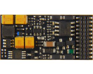 ZIMO MX644C Sounddecoder 1,2A, 8 Funktionsausgänge, 21pol. MTC direkt (Logikpegel)