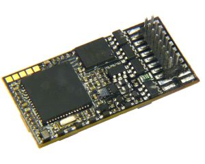 ZIMO MX645P16 Sounddecoder 1,2A, 9 Funktionsausgänge, PluX16 direkt