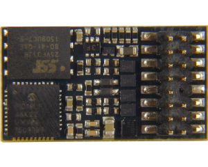 ZIMO MX648P16 Sounddecoder 0,8A, 6 Funktionsausgänge, PluX16 direkt