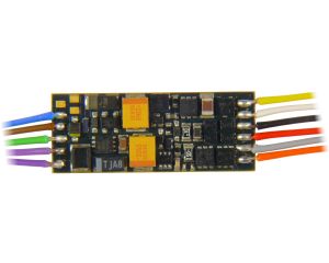 ZIMO MX649F Mini Sounddecoder, NEM651 an Drähten