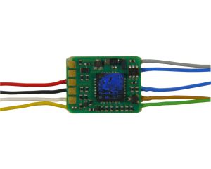 Zimo MX671 Funktionsdecoder, 10,5x8x2,2mm, 0,7 A, 9 offene Kabelenden