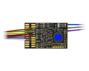 Zimo MX675V Funktionsdecoder, 25x15x4mm, 1,8 A, 10 FA offene Kabelenden