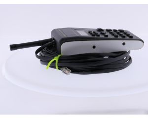 ZIMO MX2FU met wit gelijmde zijstukken en kabel. Accu defect #9269
