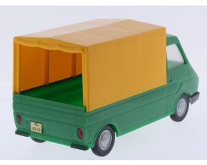 Schaal 1:25 VINTAGE FIAT 242 PICK-UP SERVICE VAN ANKER PIKO DDR GDR TOY CAR GRÜN