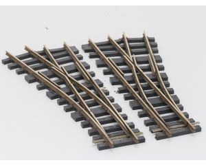 THIEL Alte Variante, Weiche 15° Set Messing links & Rechts
