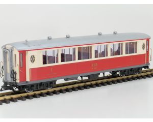 LGB 30650 RhB-Salonwagen As 1142 Met binnenverlichting, Metallrader