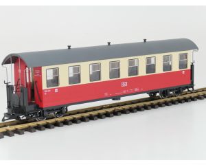 TRAINLINE45 3030750 HSB Personenwagen 8 Fenster 900-516, Metallrader, Hellrot, Innebeleuchtung uber batterie