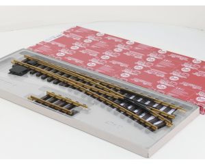 LGB 18050 Handweiche, rechts, R5, Met Schroefbare railverbinders