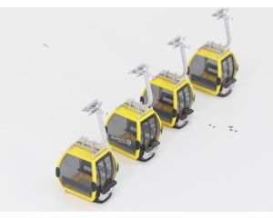 Schaal 1:32 Jagerndorfer Collection Set C 4 Gondels