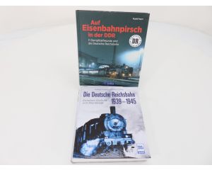 Die Deutsche Reichsbahn 1939-1945: Zwischen Ostfront und Atlantikwall en Auf Eisenbahnpirsch in der DDR: 10 Dampflokfreunde und die Deutsche Reichsbahn - Hardcover #8194