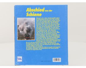 Transpress Abschied von der Schiene: Stillgelegte Bahnstrecken im Personenzugverkehr Deutschlands 1991-1995 - Hardcover #8207