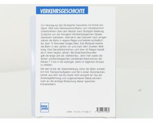 Transpress Verkehrseschichte Die Eisenbahn im Gaswerk Stuttgart #8215