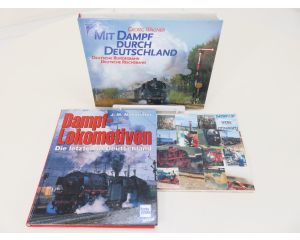 Verlag Resch, Transpress spezial en Kosmos set van 3 boeken over stoomlocomotieven #8229