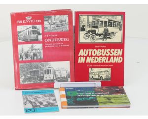 Boekenset 4 st. openbaar vervoer in Nederland #8237