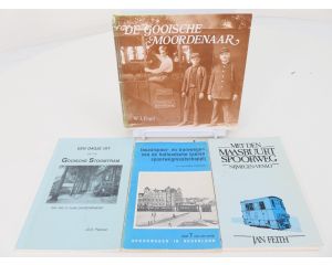 Boekeset 4-delig, de Gooise moordenaar en buurtspoorwegen #8249