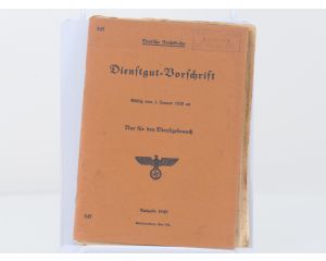 Deutsche Reichsbahn Dienstgut‑Vorschrift Ausgabe 1940 #8250