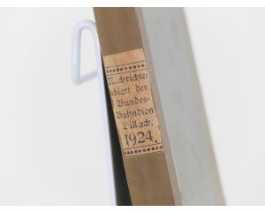 Buchdruckerei Josef Kreiner, Villach Nachrichtenblatt der Bundesbahndirektion Villach 1924, compleet met nr. 1 t/m 39 #8255