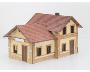 PIKO 62022 Hotel Goldener Hirsch Gebouwd model