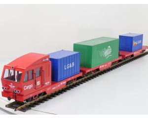 LGB 90960 & 90963 XXL Set Cargo-Sprinter, Metallrader