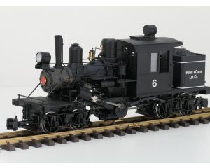 Bachmann 81180 Spectrum 1:20.3 Narrow Gauge 25 Ton Class B Climax Pardee & Curtin Lumber Co No 6, klauwkoppeling
