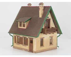 POLA 330934 Woonhuis, gebouwd model, met LED binnenverlichting.