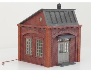 PIKO 62017 Brauerei Kesselhaus Gebouwd model, met LED binnenverlichting.