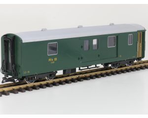 LGB 31690 RhB-Gepäckwagen D 4215, grün, Metallrader