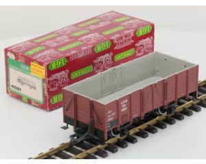 LGB 4021 H Hoge Bakwagen Ow 4021, Metallrader, Kupplix Kupplungen