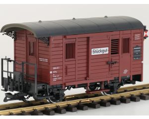 LGB 31190 Stückgutwagen KPw 905-011 mit Schlußlicht, Metallrader