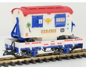LGB 4037 Circus kassa wagen, Metallrader