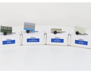 Set 4x Hubner 7014, 7015, 7016 & 7019 