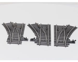 Märklin Spur1 Set 2x 5965 Wissel links, 1x 5966 Wissel Rechts