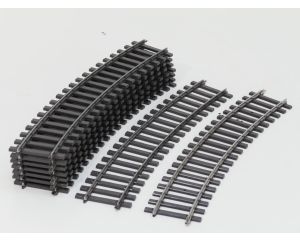 Märklin Spur 1 5933 Gebogenes Gleis. Radius R 1020,54, 22° SET 10 St.