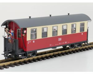 TRAINLINE45 3030720 HSB Personenwagen 6 Fenster 900-481, Beleuchtung, Figuren, Metallrader,Strompuffer
