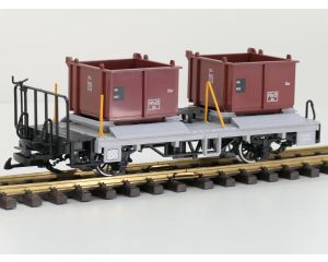 LGB 41140 RhB-Behältertragwagen Lbk 8642, Metallrader