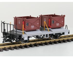LGB 41140 RhB-Behältertragwagen Lbk 8642, Metallrader