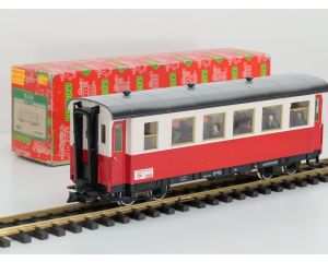 LGB 3064 A Eilzugwagen ÖBB, Kugellager Metallrader, Stromabnahme, Innenbeleuchtung, 12 Figuren