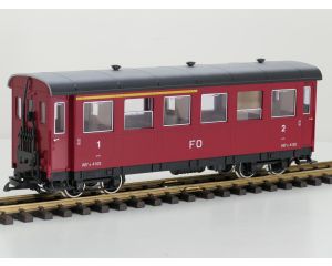 LGB 36640 FO-Personenwagen AB 4103, (Kugellager) Metallrader, Stromabnahme, Innenbeleuchtung