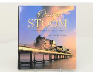 Set van 3 spoorwegenboeken Beroemde treinreizen rond de wereld, De wereld rond per trein en Onder Stoom - Hardcover #8741